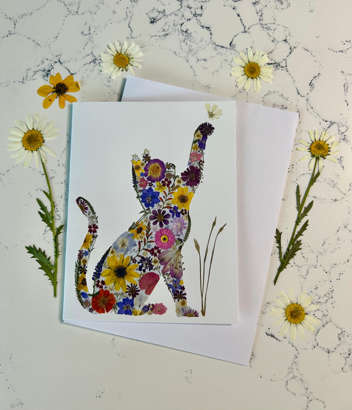 Card - Cat – wayswithwildflowers